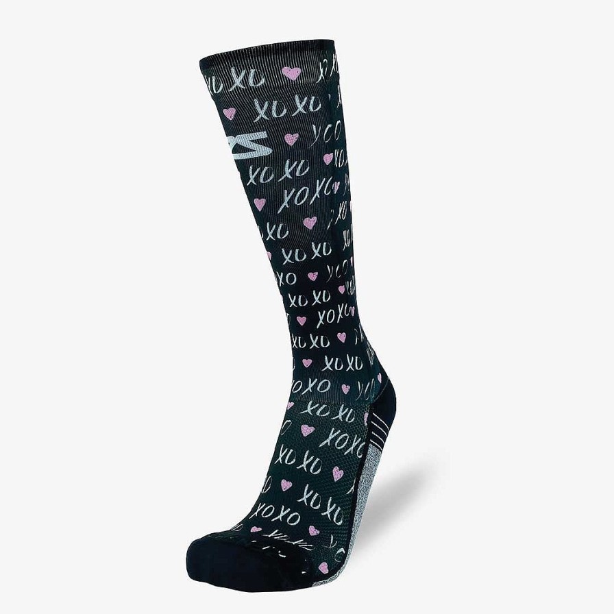 Men Zensah | Xoxo Compression Socks (Knee-High) Black