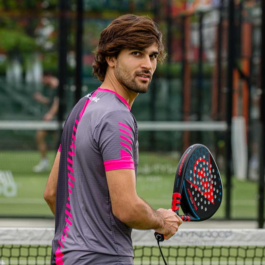 Men Zensah | Men'S Padel Topspin Performance Tee