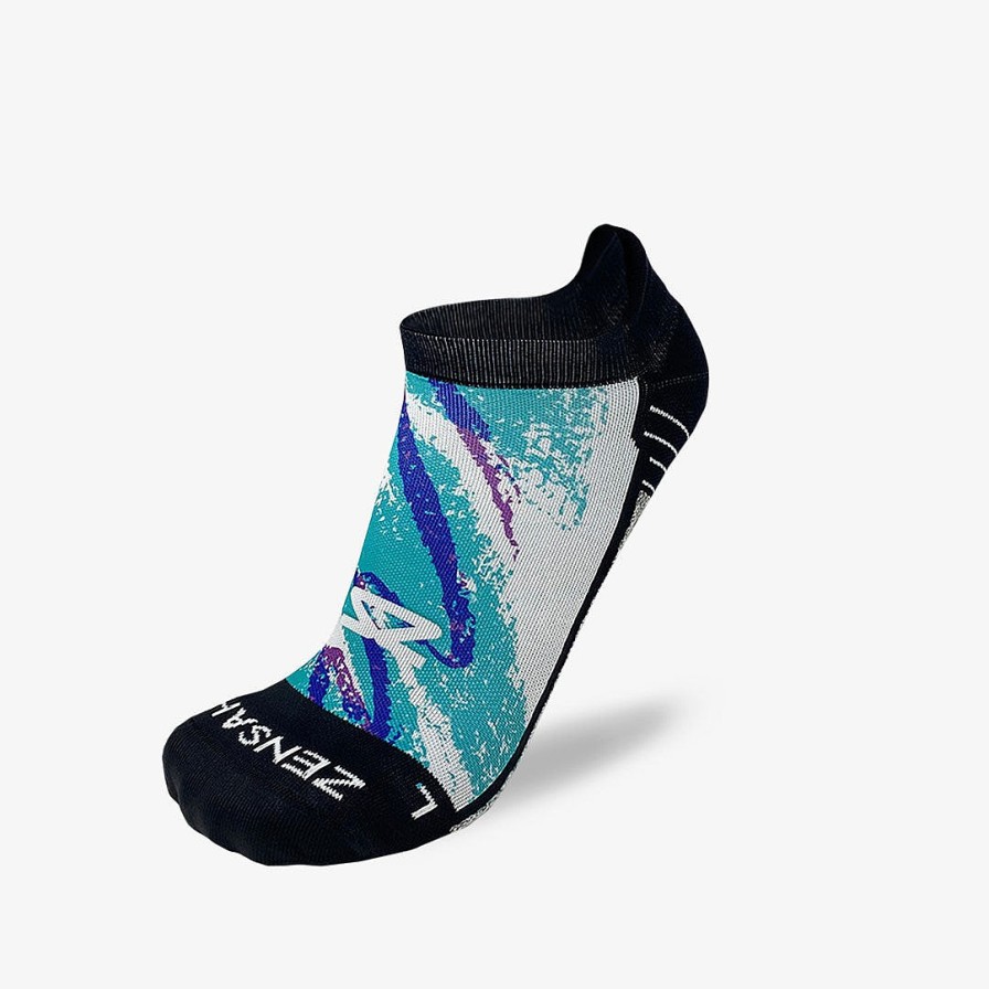 Limited Edition Zensah | Solo Jazz Running Socks (No Show) White