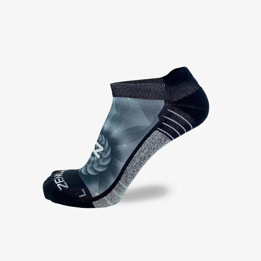 Men Zensah | Fibonacci Spiral Running Socks (No Show)