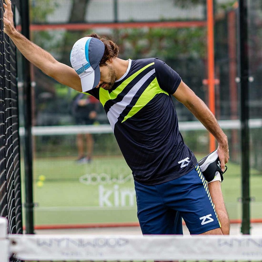 Men Zensah Tops & Bottoms | Men'S Padel Americano Performance Tee