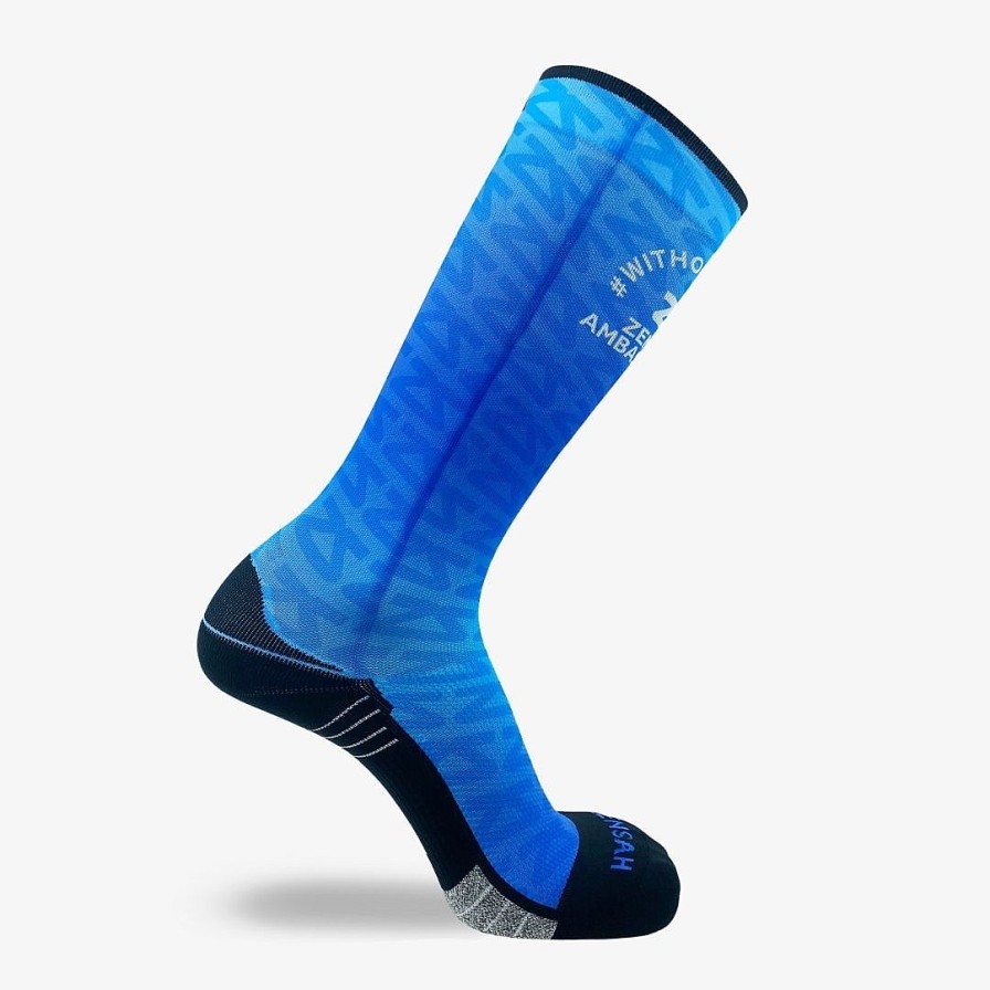 Men Zensah | 2022 Zs Ambassador Compression Socks (Knee-High) Blues