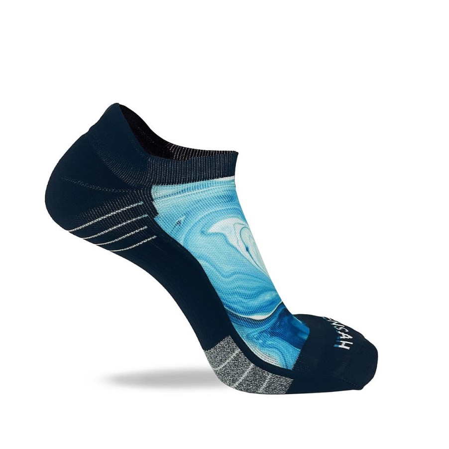 Limited Edition Zensah | 2023 Zs Ambassador Running Socks (No Show) Blues