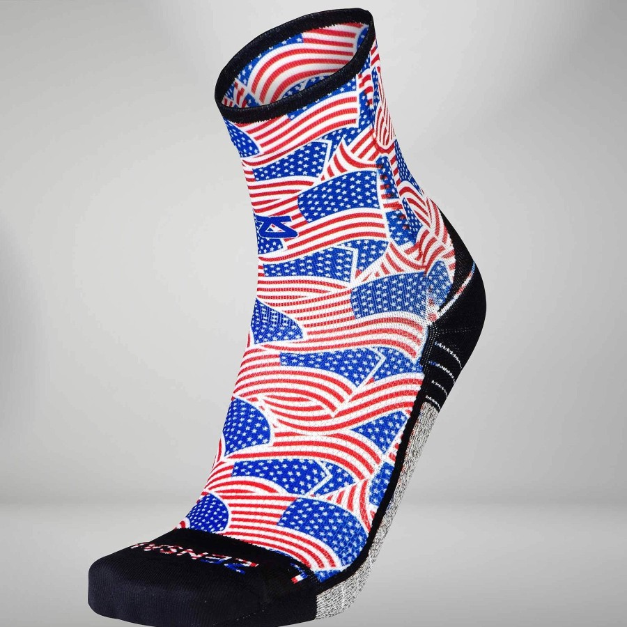 Men Zensah | Usa Socks (Mini Crew)