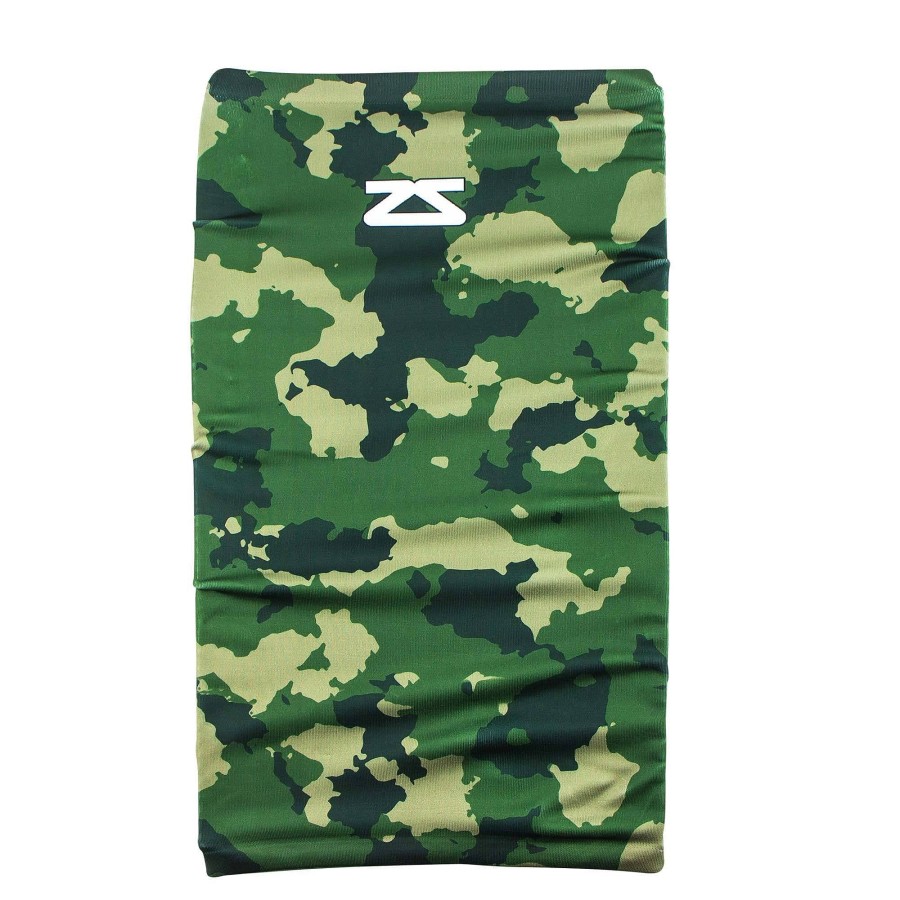 Men Zensah Accessories | Camo Multi-Use Neck Gaiter & Headwear Army Green