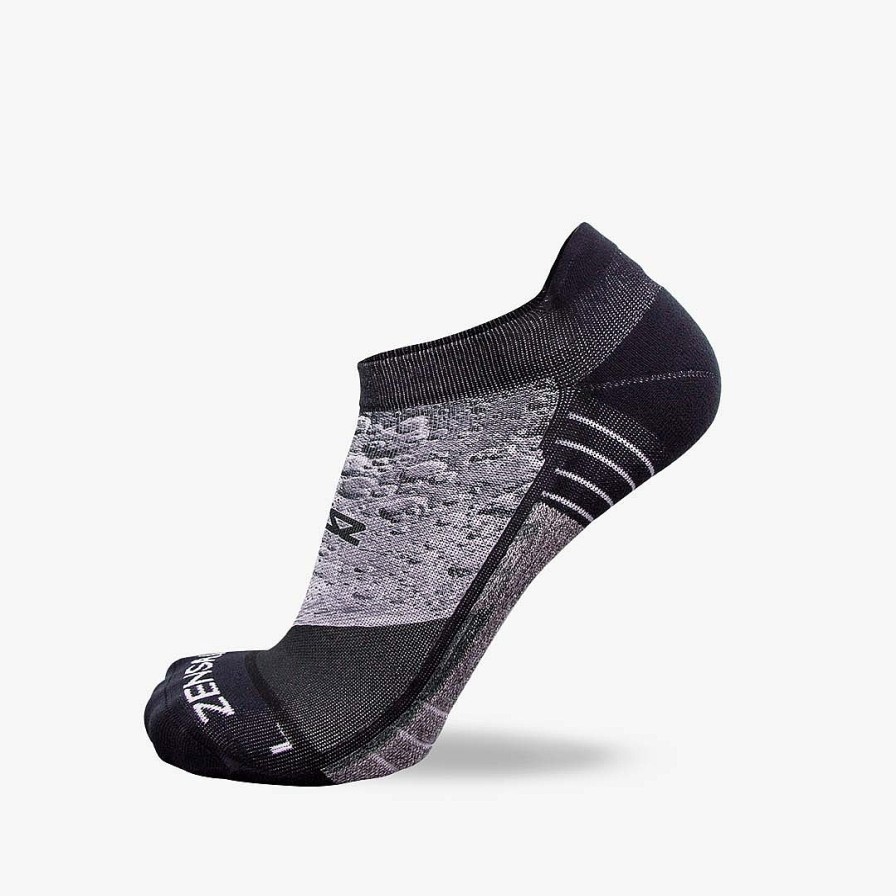 Limited Edition Zensah | Moon Socks (No Show) Black