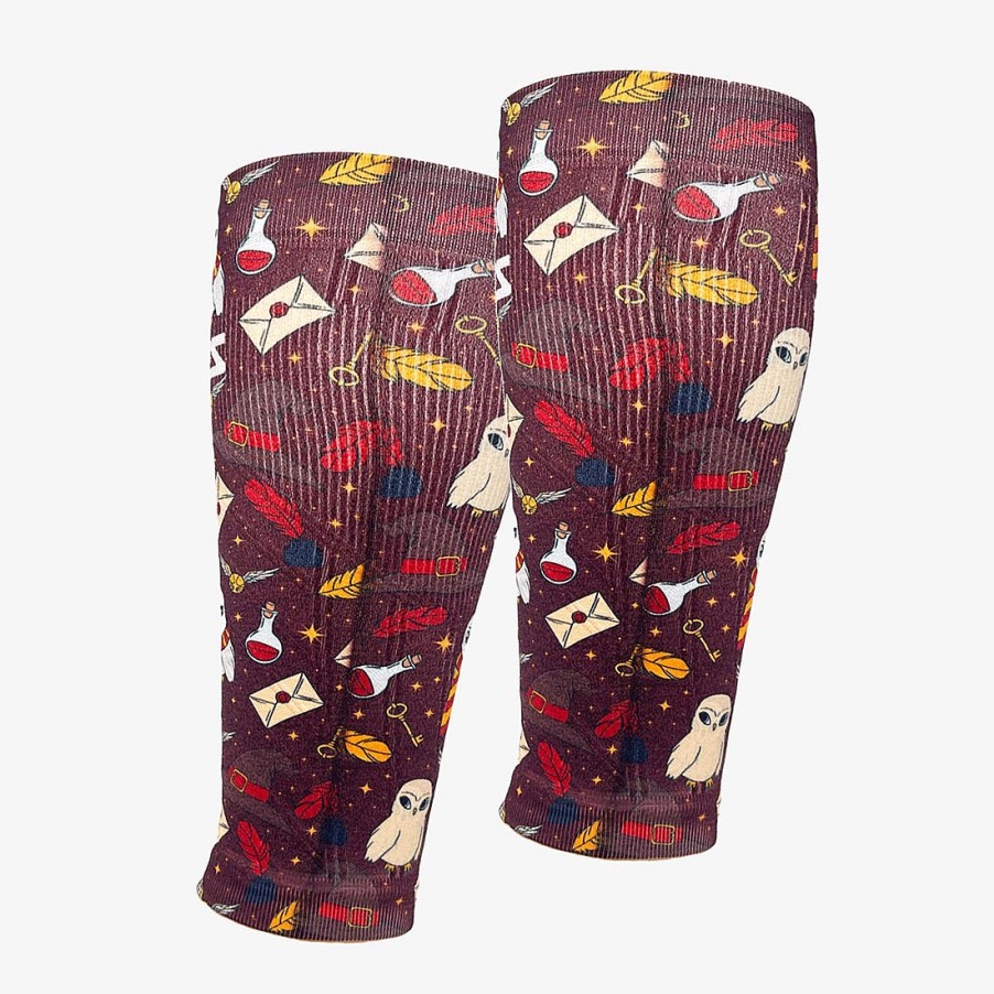 Limited Edition Zensah | Wizard Harry Vibes Compression Leg Sleeves Brown