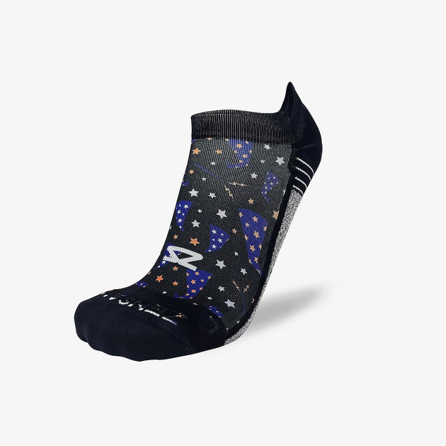 Limited Edition Zensah | Wizard Hats Running Socks (No Show) Black