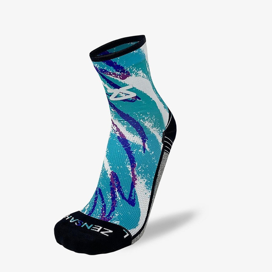 Men Zensah | Solo Jazz Socks (Mini-Crew) White