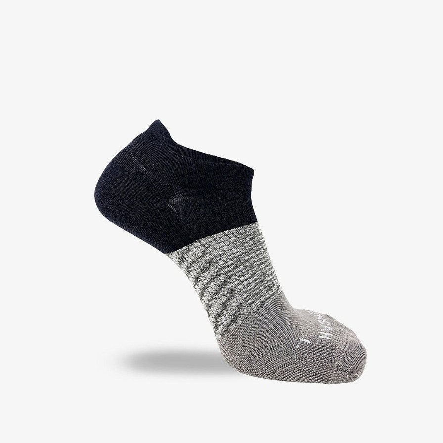 Men Zensah | Zenspace Dye Dailywear Sock Black/Grey