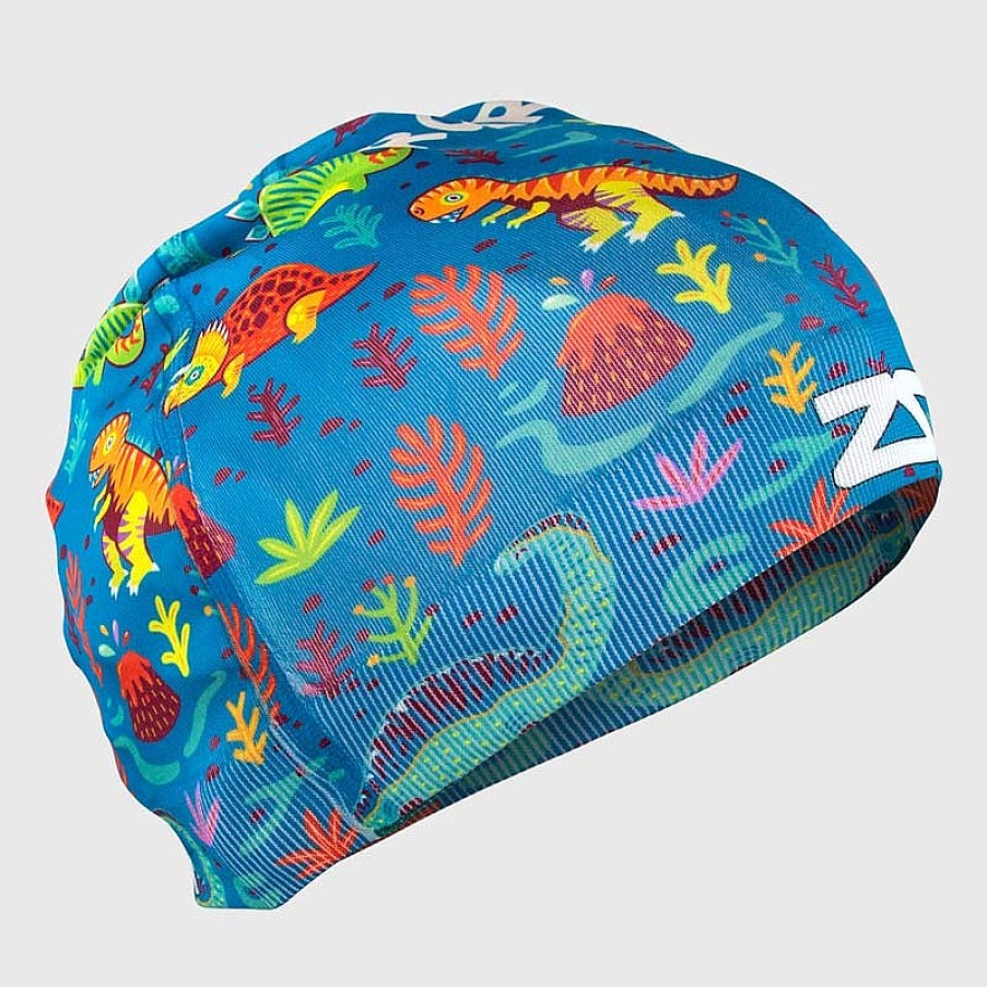 Women Zensah Accessories | Dinosaurs Skull Cap Beanie Teal