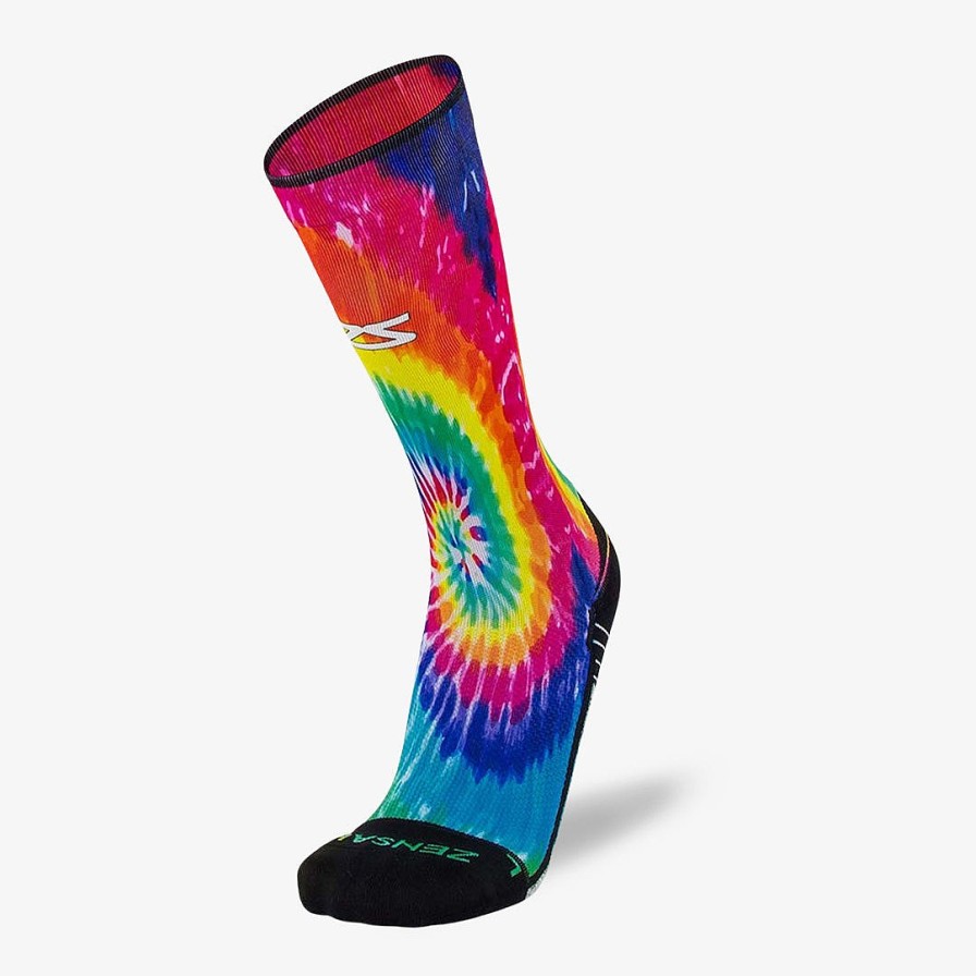 Men Zensah | Tie Dye Compression Socks (Knee-High) Multi