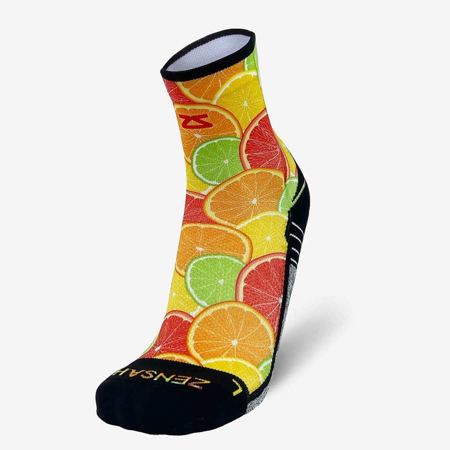 Men Zensah | Citrus Socks (Mini-Crew) Multi