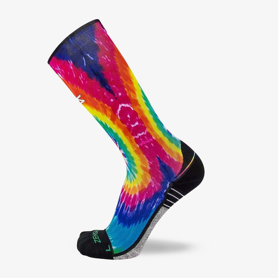 Limited Edition Zensah | Tie Dye Compression Socks (Knee-High) Multi