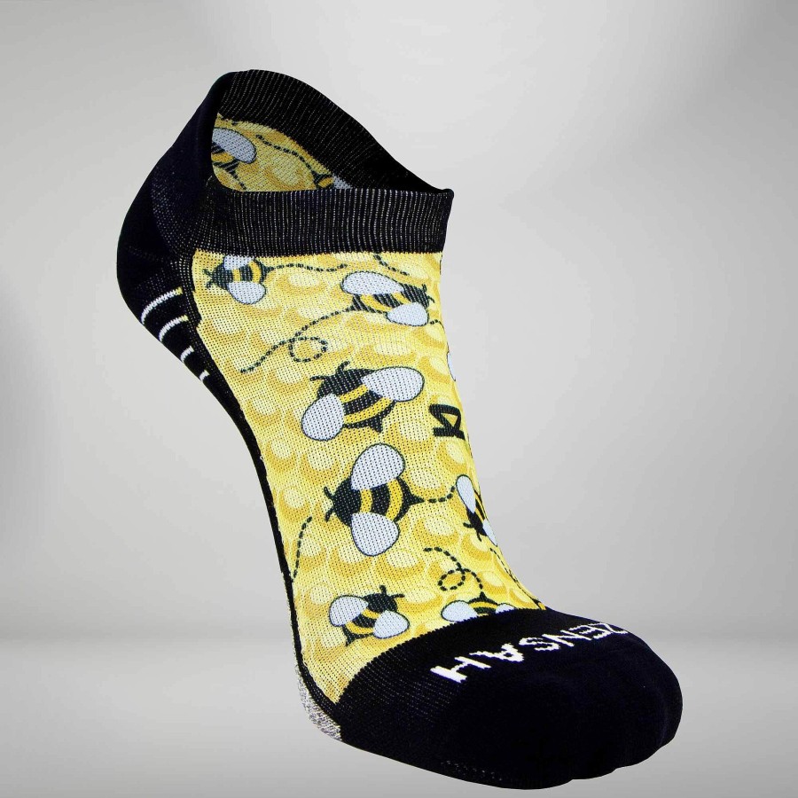 Men Zensah | Bumblebees Socks (No Show) Yellow