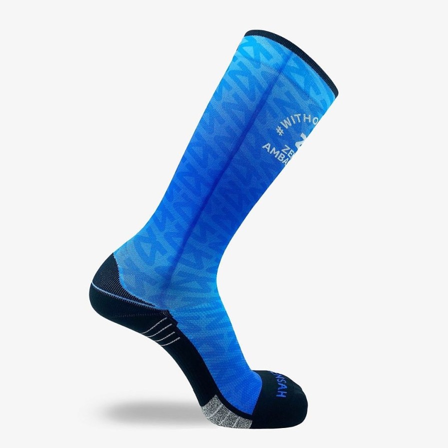 Limited Edition Zensah | 2022 Zs Ambassador Compression Socks (Knee-High) Blues