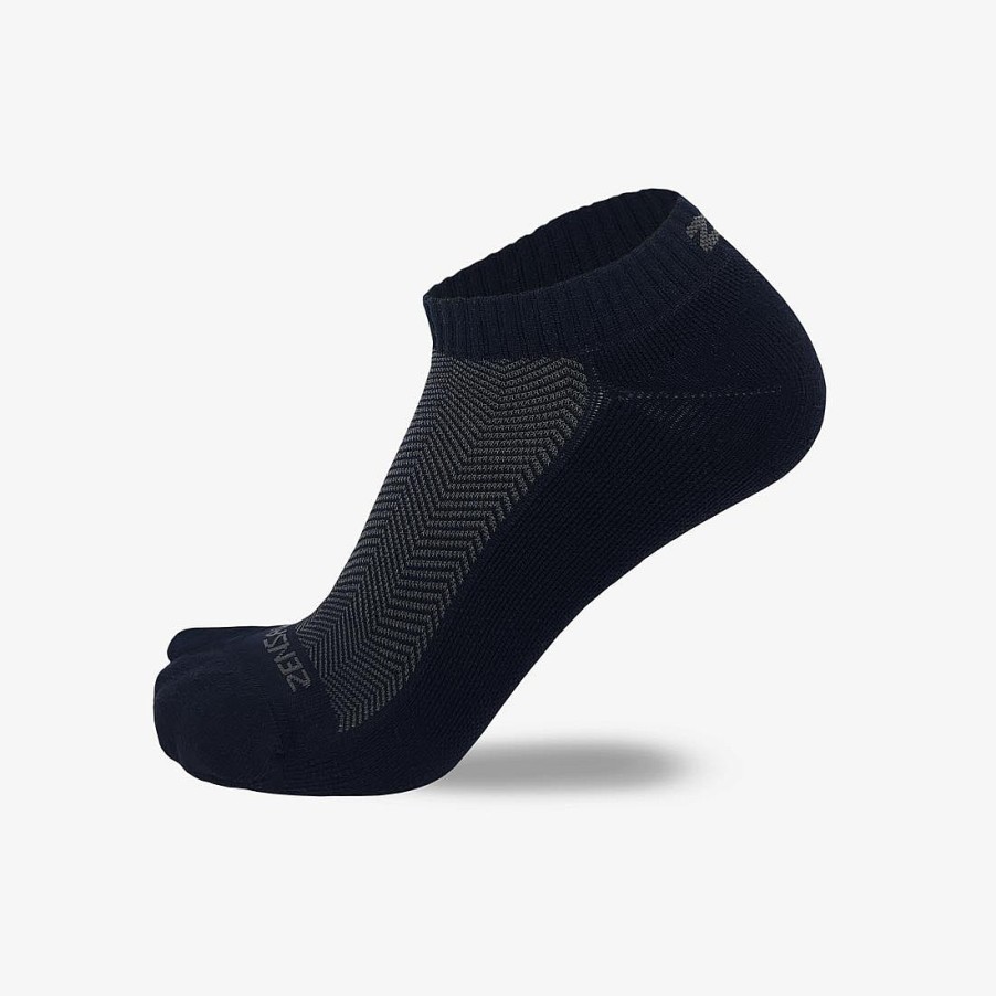 Sports Medicine Zensah | Bunion Ease Socks (Ankle) Black/Grey