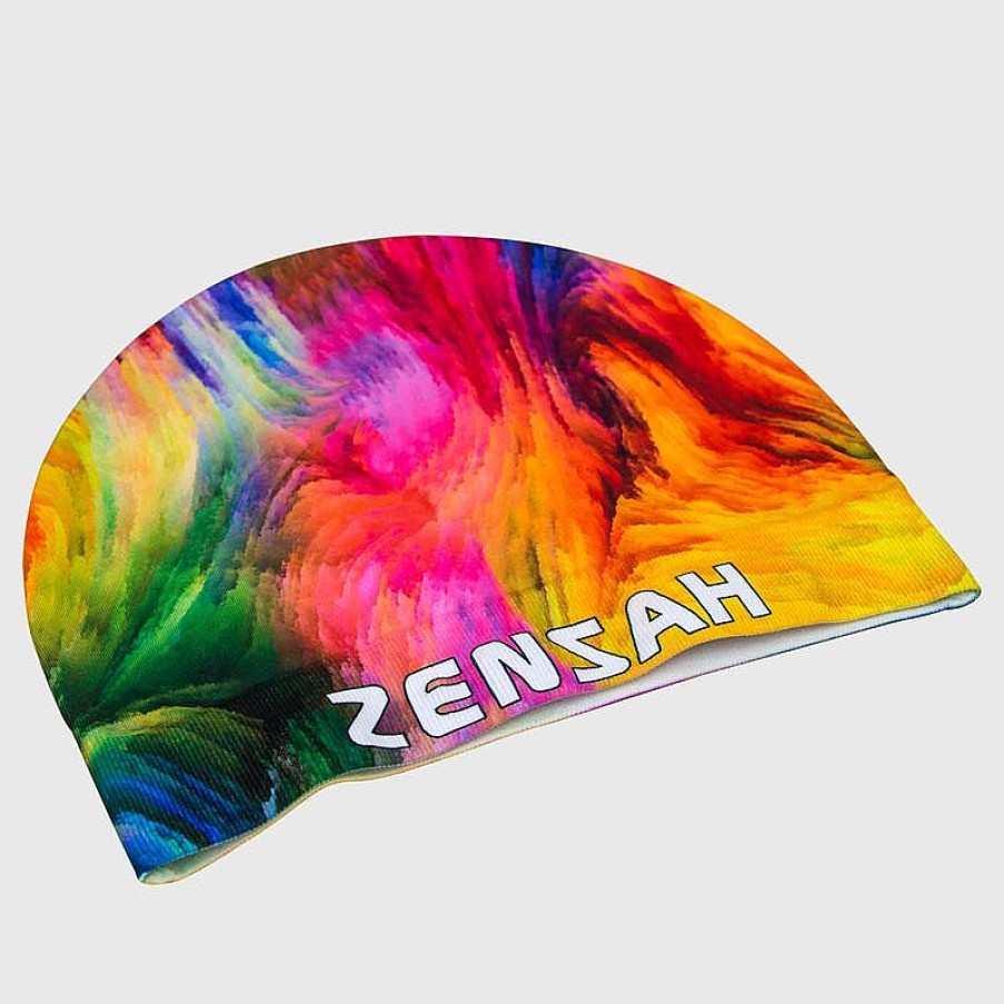 Men Zensah Accessories | Color Explosion Skull Cap Beanie Multi