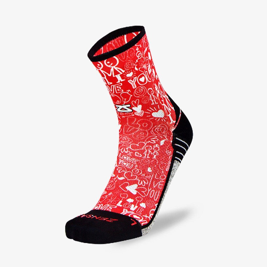 Men Zensah | Love Socks (Mini-Crew)