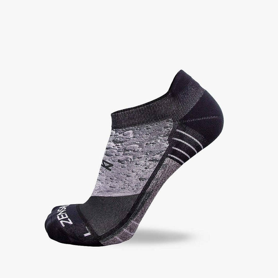 Men Zensah | Moon Socks (No Show) Black