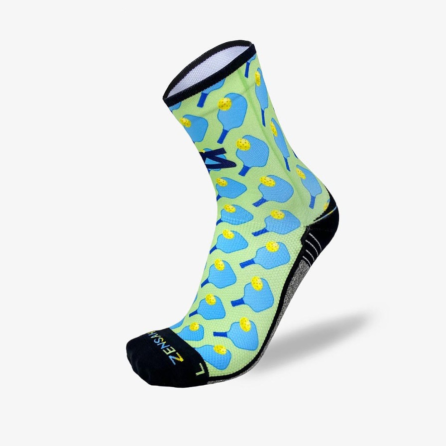 Limited Edition Zensah | Pickleball Socks (Mini-Crew) Mint