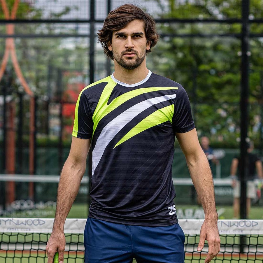 Men Zensah | Men'S Padel Americano Performance Tee