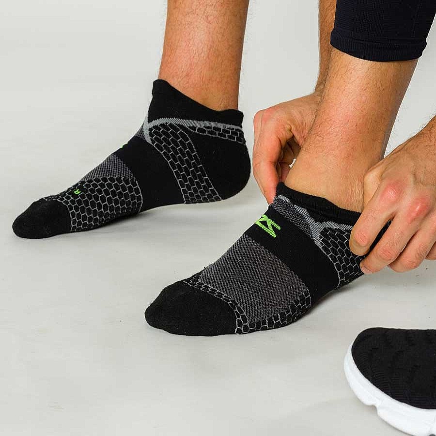 Men Zensah | Grit 2.0 Running Socks (No-Show)