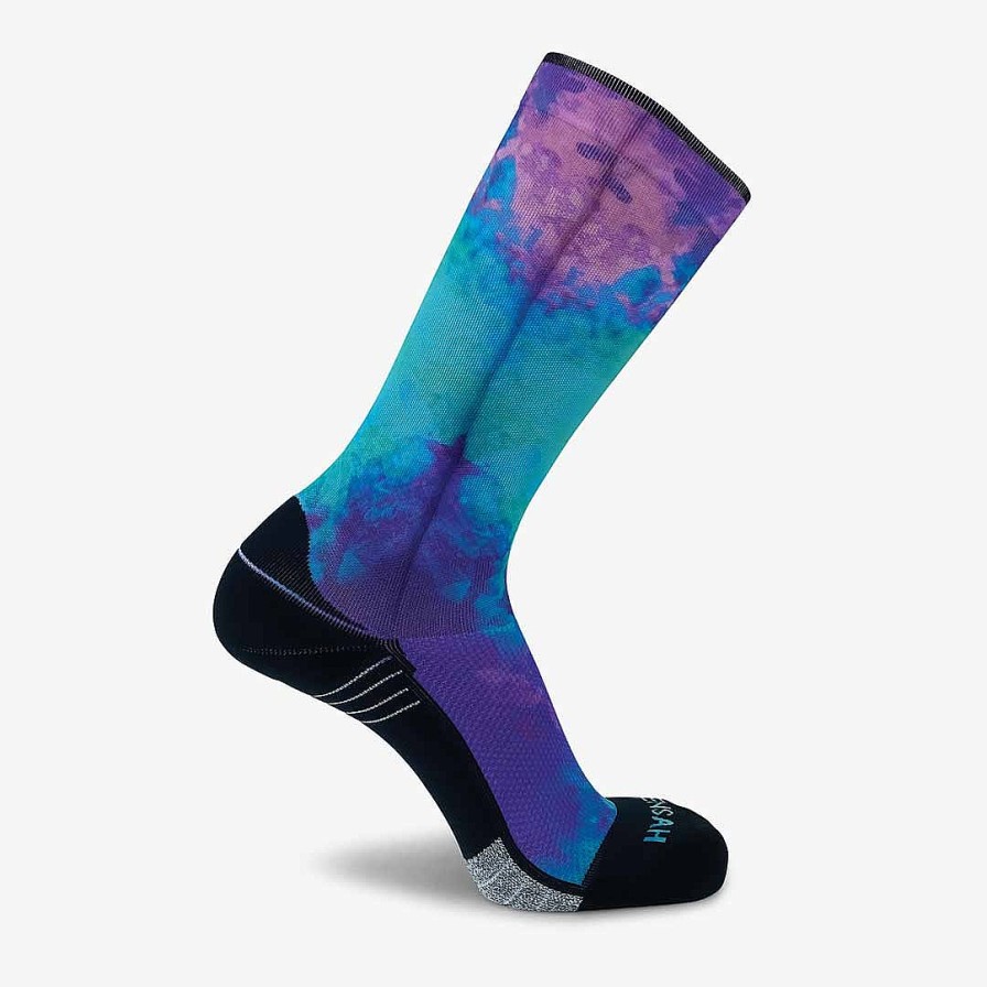 Limited Edition Zensah | Zensah Haze Compression Socks (Knee-High) Blue/Purple