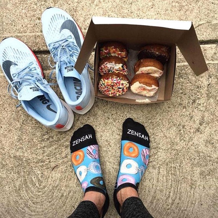 Limited Edition Zensah | Donut Socks (No-Show) Donuts