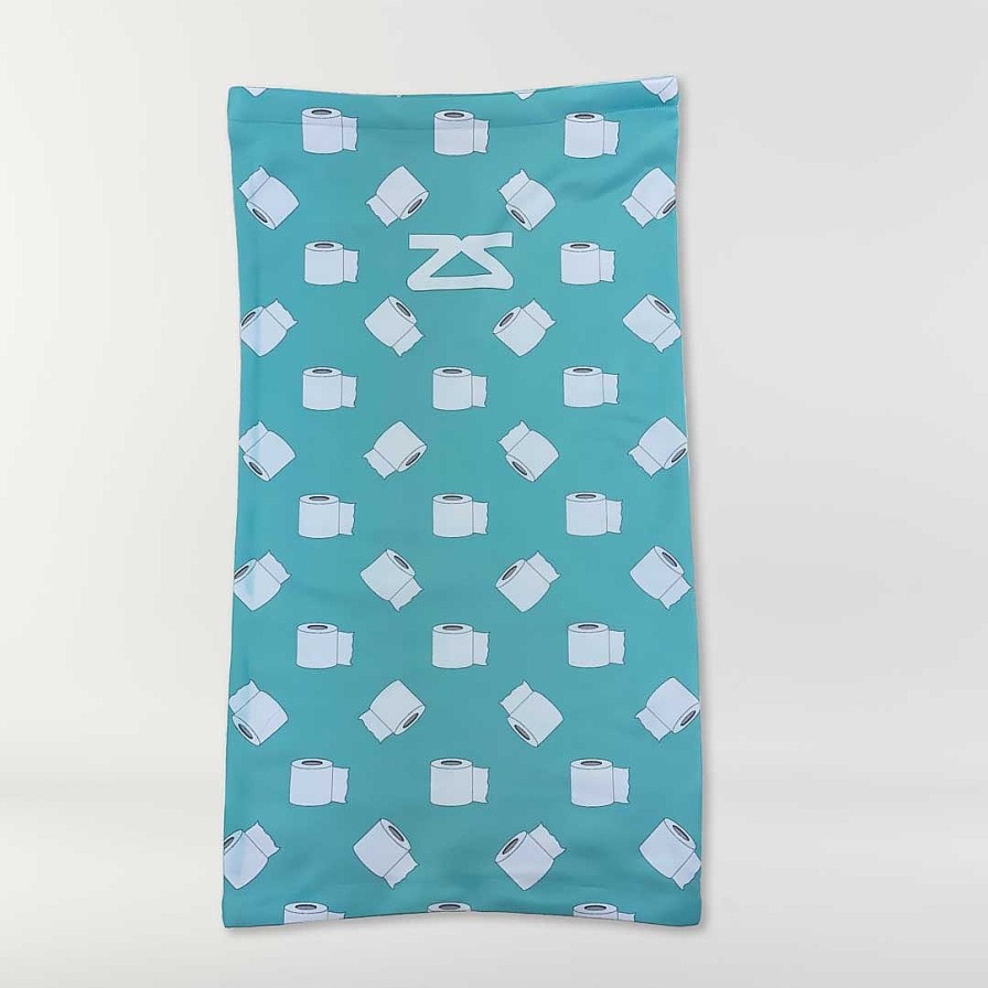 Men Zensah Accessories | Toilet Paper Rolls Multi-Use Neck Gaiter & Headwear Teal