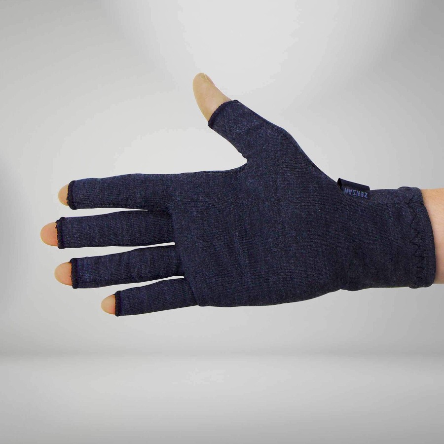 Women Zensah Accessories | Compression Arthritis Gloves Grey