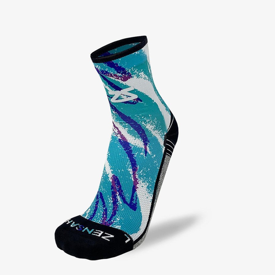 Limited Edition Zensah | Solo Jazz Socks (Mini-Crew) White