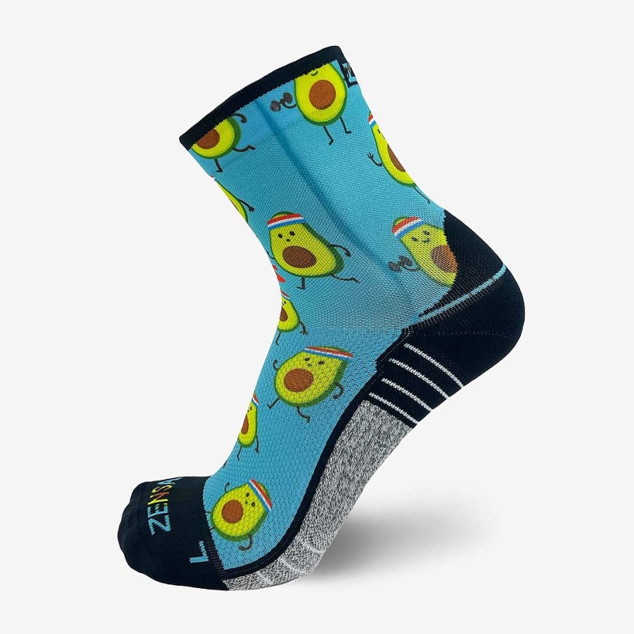 Men Zensah | Avocardio Socks (Mini-Crew) Teal