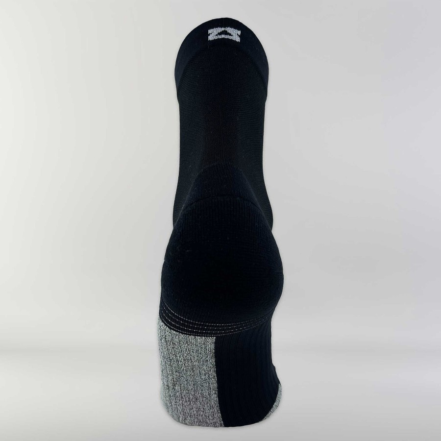 Women Zensah Compression Socks | Shakeout Socks (Mini Crew) Black