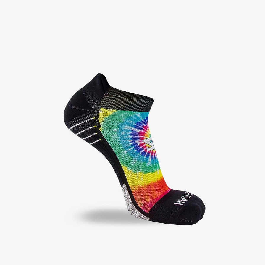 Men Zensah | Tie Dye Running Socks (No Show) Multi