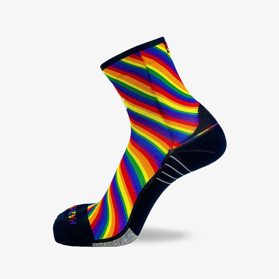 Limited Edition Zensah | Rainbow Flag Socks (Mini-Crew) Multi