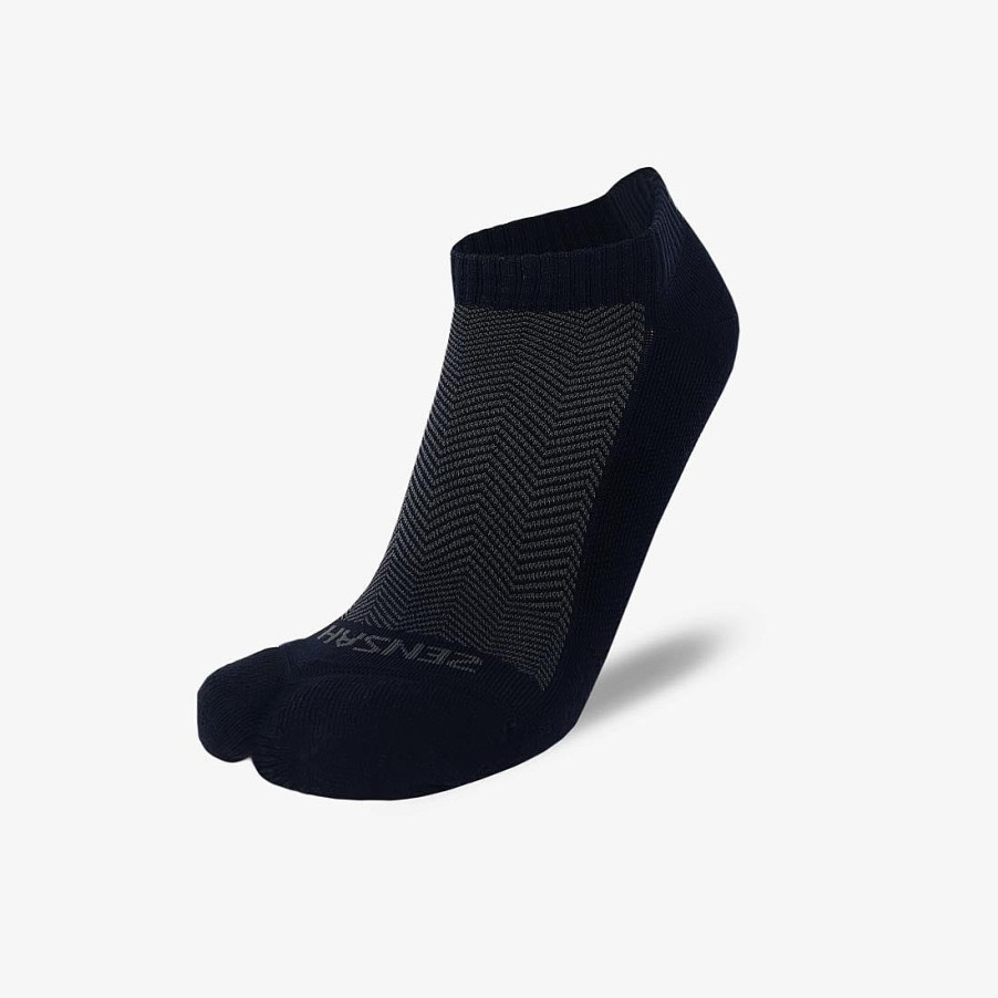 Women Zensah Everyday Socks | Bunion Ease Socks (Ankle) Black/Grey