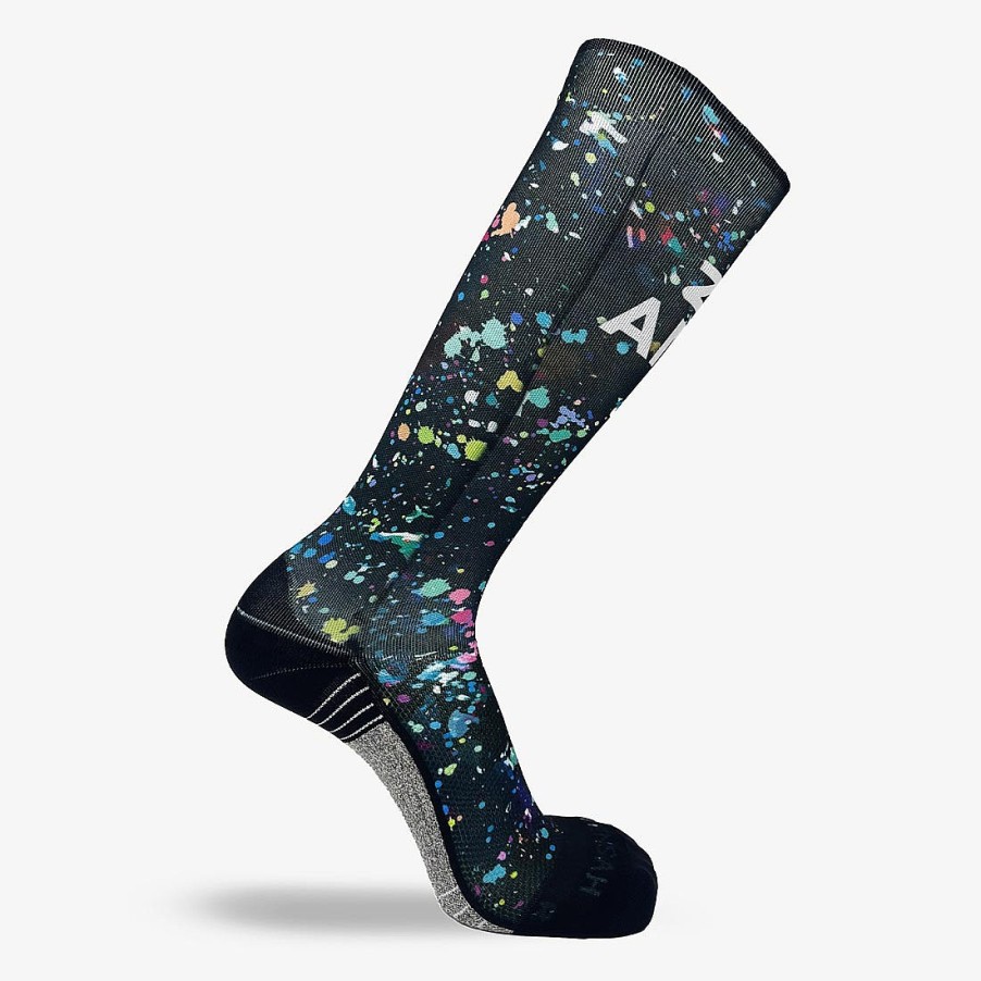 Men Zensah | 2024 Artistic Ambassador Compression Socks (Knee-High) Multi