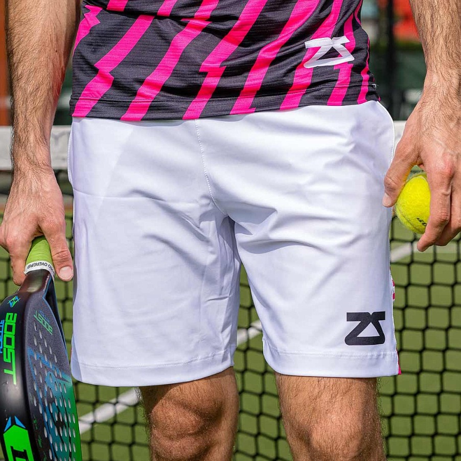 Men Zensah Tops & Bottoms | Men'S Padel Topspin Shorts