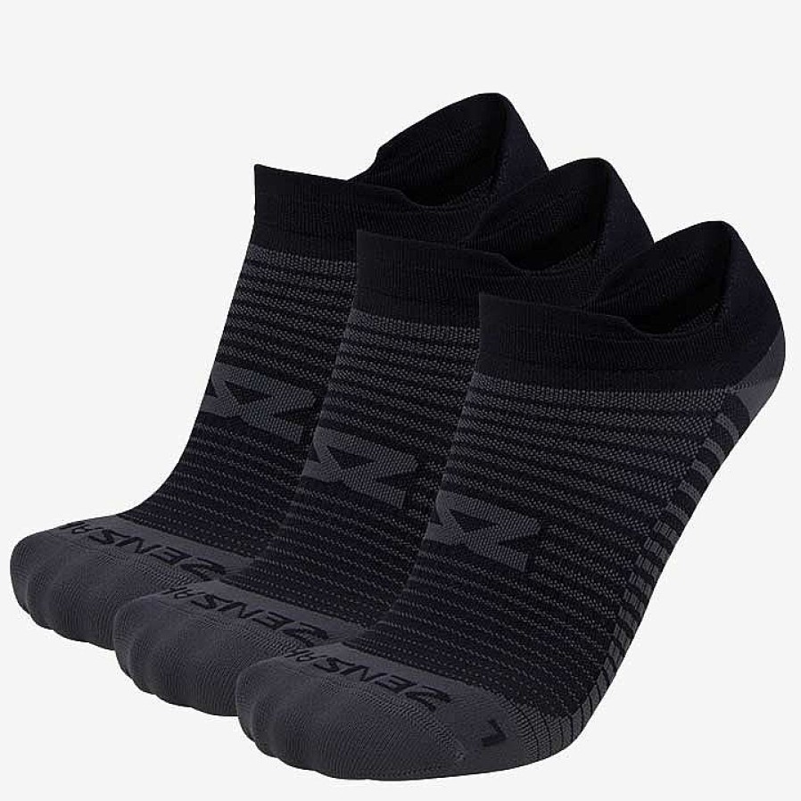 Men Zensah | Featherweight Running Socks (No Show)