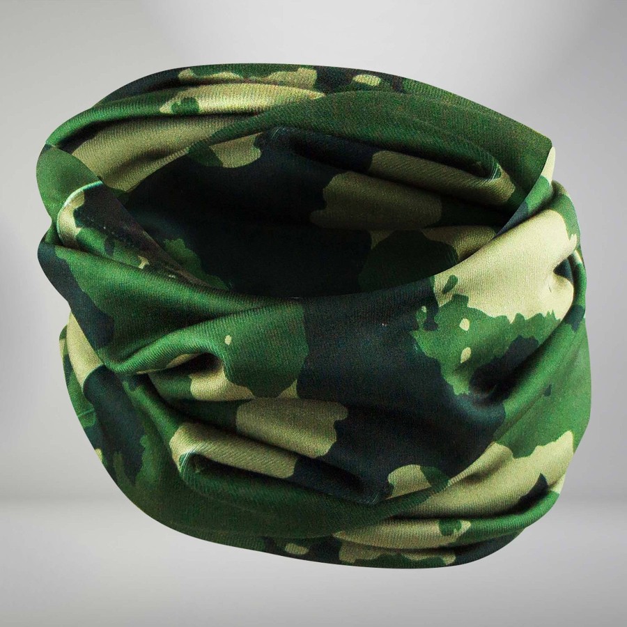 Limited Edition Zensah | Camo Multi-Use Neck Gaiter & Headwear Army Green