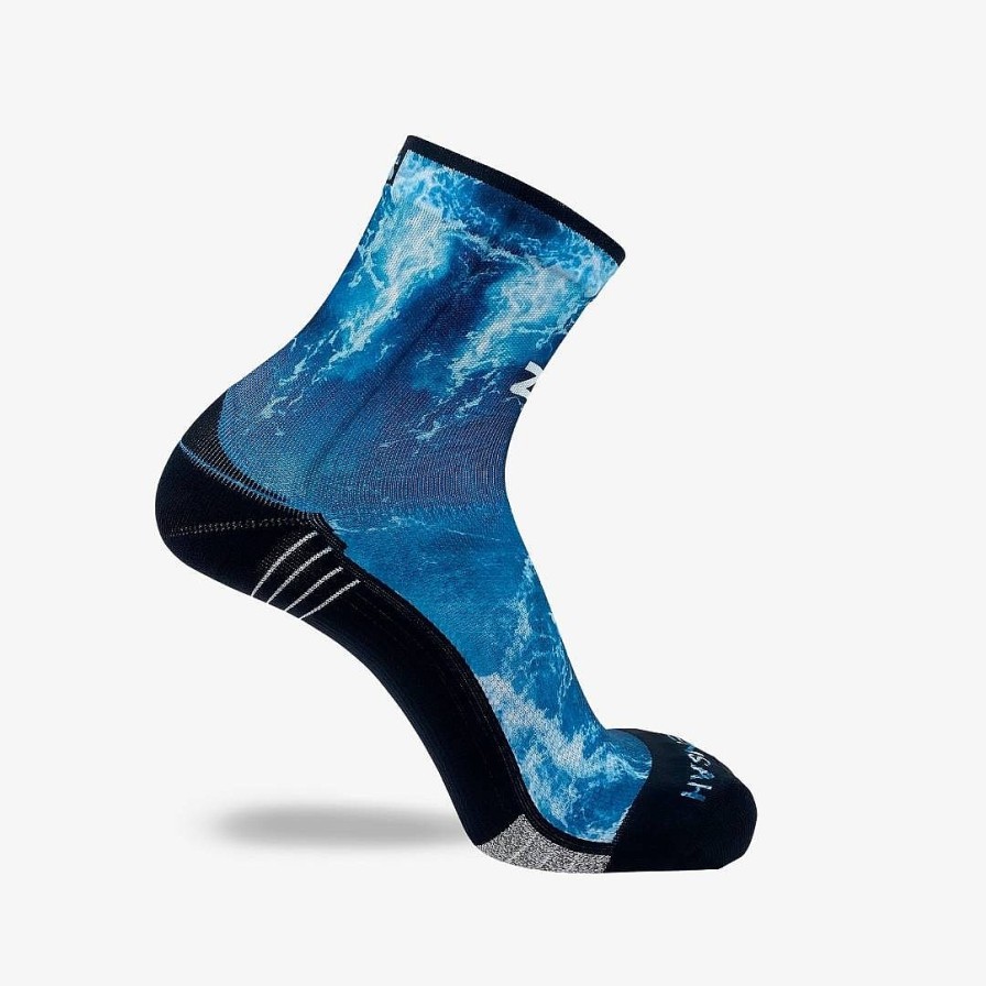 Men Zensah | Ocean Socks (Mini-Crew) Blues