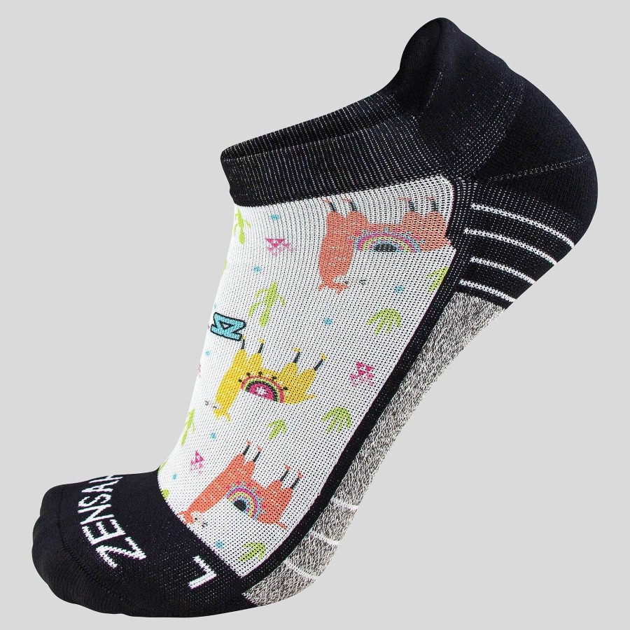 Men Zensah | Llamas Socks (No Show) Multi