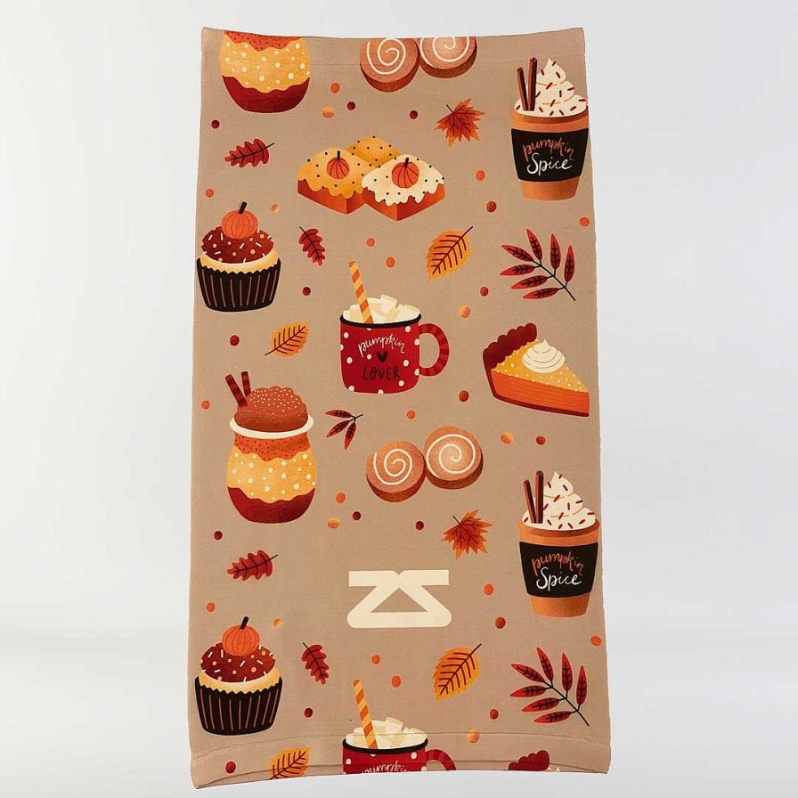 Limited Edition Zensah | Pumpkin Spice Multi-Use Neck Gaiter & Headwear Beige