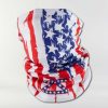 Women Zensah Accessories | Rugged Usa Flag Multi-Use Neck Gaiter & Headwear White