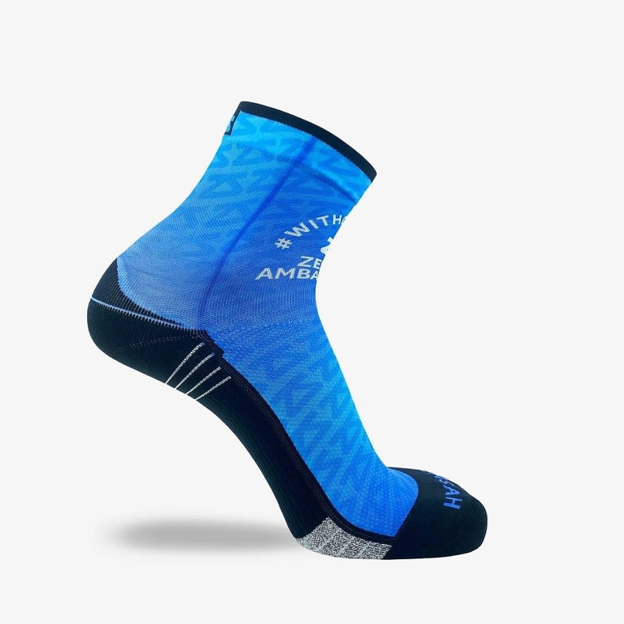 Limited Edition Zensah | 2022 Zs Ambassador Socks (Mini-Crew) Blues