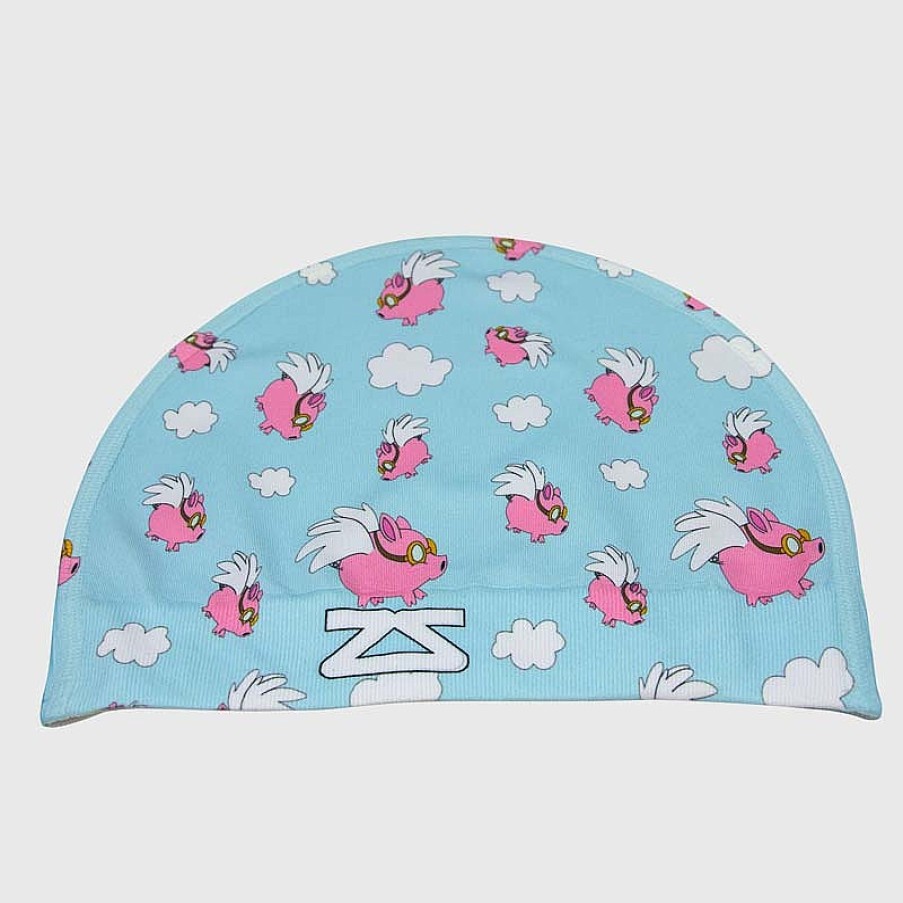 Men Zensah Accessories | Flying Pigs Skull Cap Beanie Sky Blue