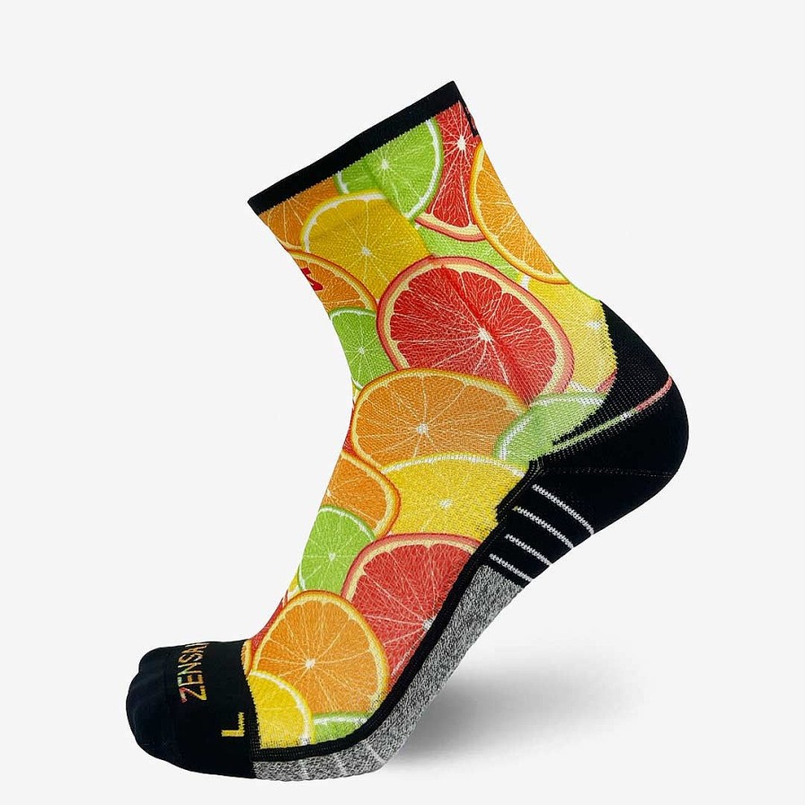 Men Zensah | Citrus Socks (Mini-Crew) Multi