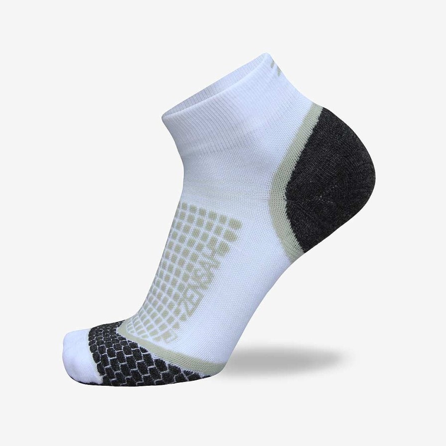 Women Zensah Compression Socks | Grit Running Socks (Quarter)