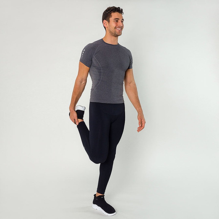 Men Zensah | Ultra Compression Men'S Recovery Leggings Black